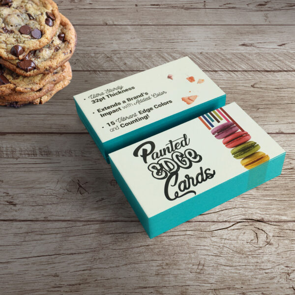 Painted Edge Business Cards, Painted Edge Cards, Business Cards, Edge Cards, Edge Business Cards