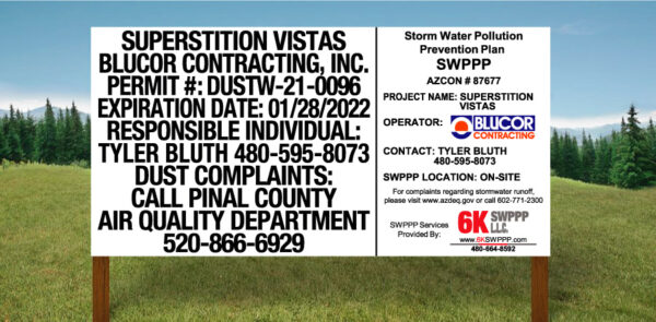 SWPPP Signs, Stormwater Pollution Prevention Plan signs. Dust Control Signs, Construction Site Signs, Construction Site Signage, Commercial Construction Signs, Commercial Construction Signage, Construction Site Entrance Signs, Construction Site Entrance Signage, Construction Signs, Construction Signage, Construction Safety Signs, Construction Safety Signage