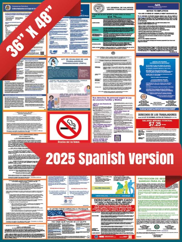 Arizona Labor Law Posters - Spanish